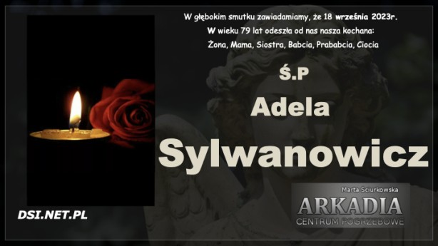 Ś.P. Adela Sylwanowicz