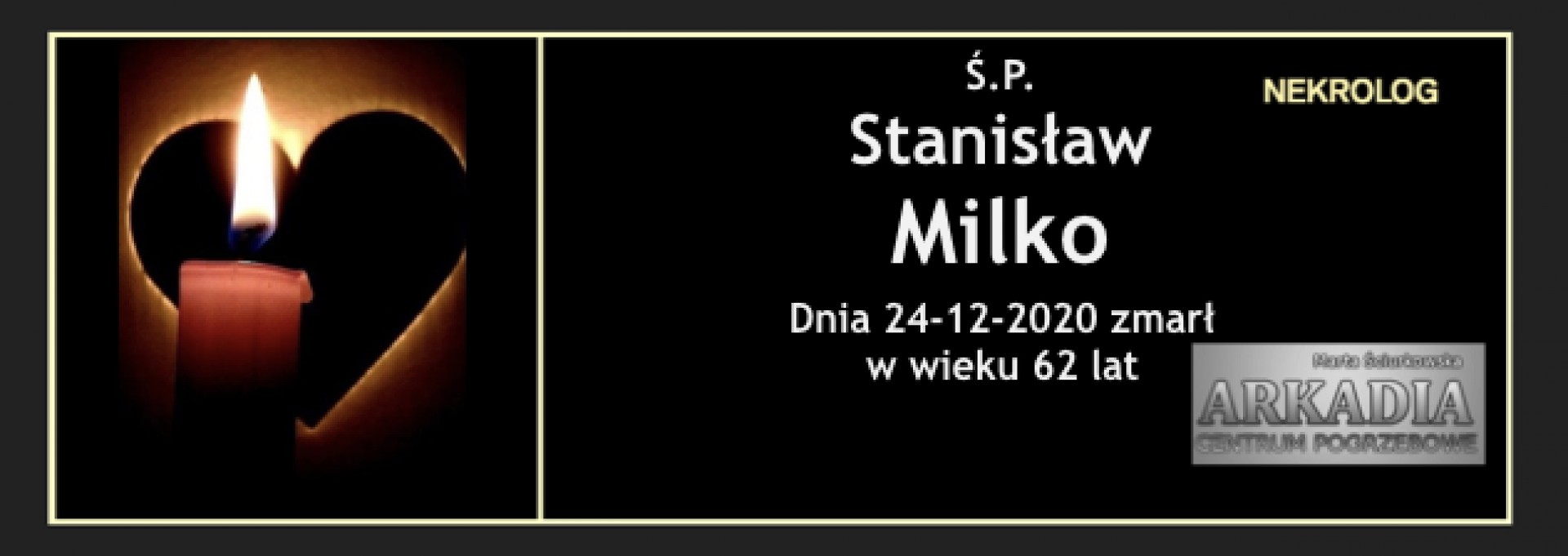 Ś.P. Stanisław Milko