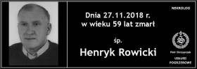 Ś.P. Henryk Rowicki