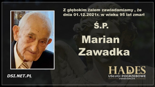 Ś.P. Marian Zawadka