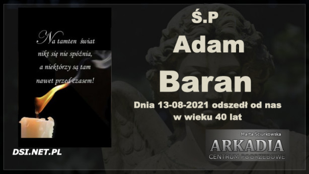 Ś.P. Adam Baran