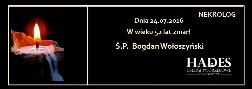 Ś.P. Bogdan Wołoszyński
