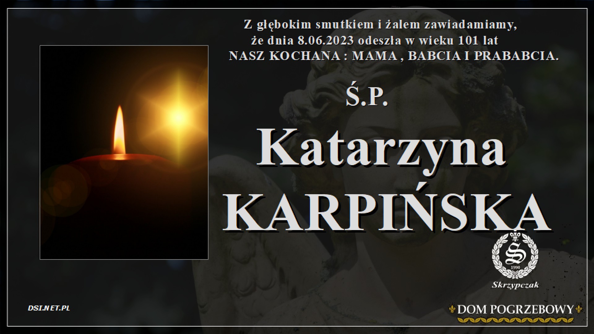 Ś.P. Katarzyna Karpińska