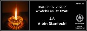 Ś.P. Albin Staniecki