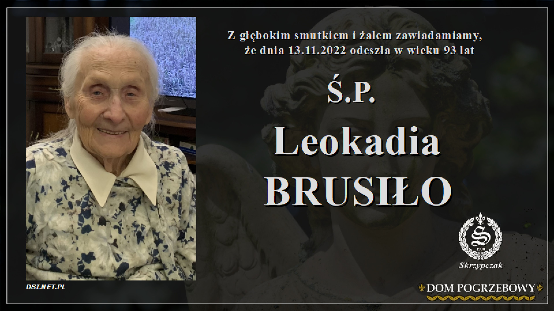 Ś.P. Leokadia Brusiło