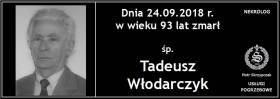 Ś.P. Tadeusz Włodarczyk