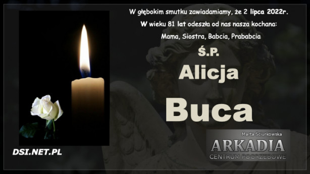 Ś.P. Alicja Buca