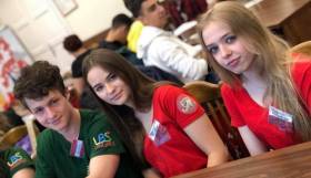 Uczniowie szkolili język podczas warsztatów na Węgrzech