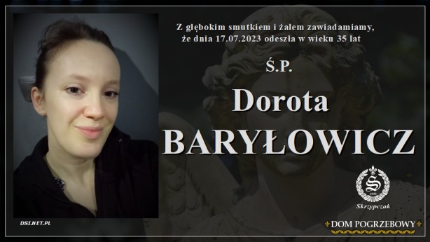 Ś.P. Dorota Baryłowicz