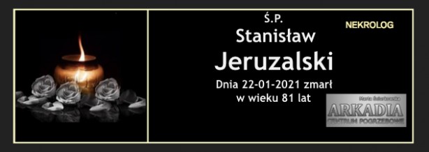 Ś.P. Stanisław Jeruzalski