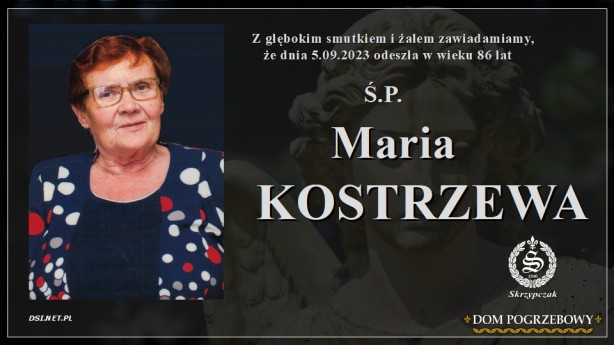 Ś.P. Maria Kostrzewa