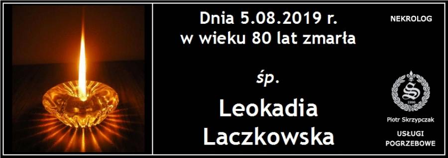 Ś.P. Leokadia Laczkowska