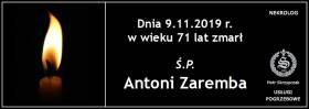 Ś.P. Antoni Zaremba
